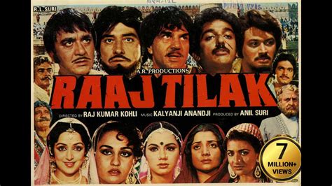 Raaj Tilak (1984) film online,Rajkumar Kohli,Dharmendra,Hema Malini,Kamal Haasan,Pran